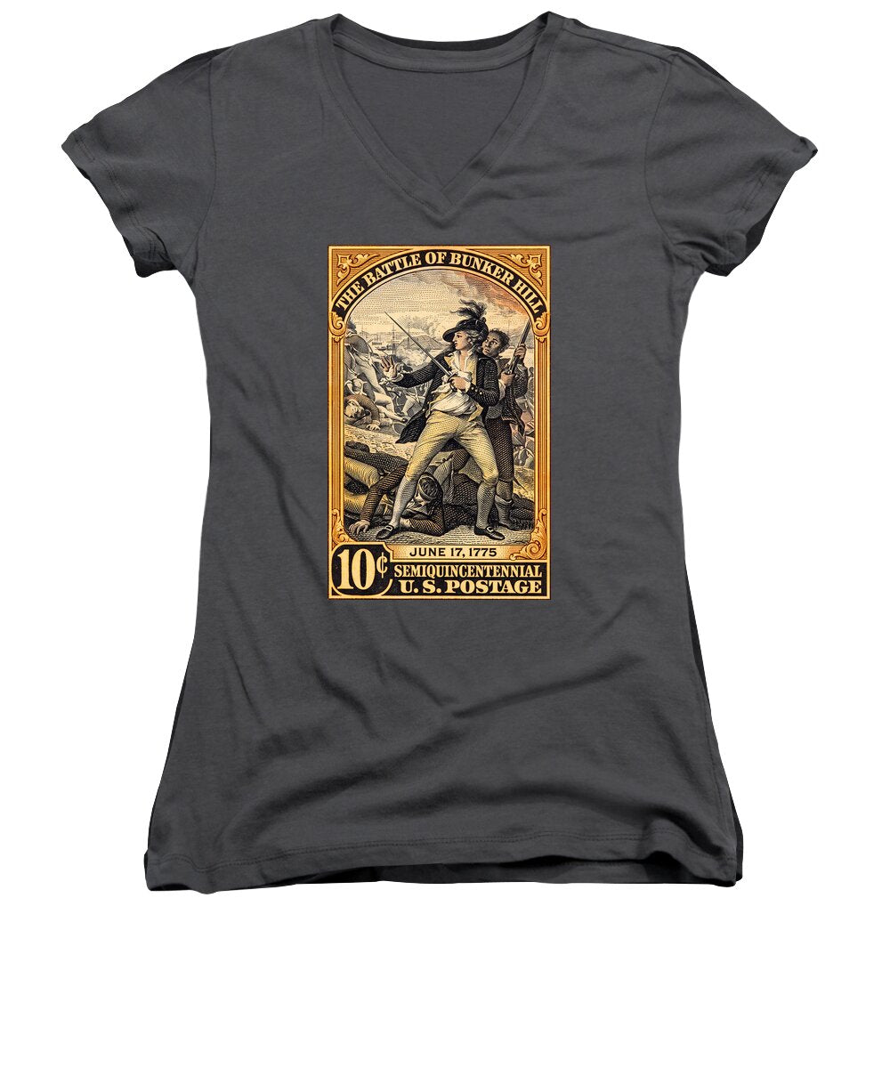 Bunker Hill 10c - Women's V-Neck