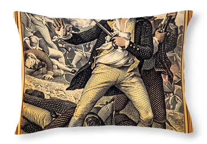 Bunker Hill 10c - Throw Pillow
