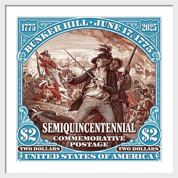 Bunker Hill $2 1 - Framed Print