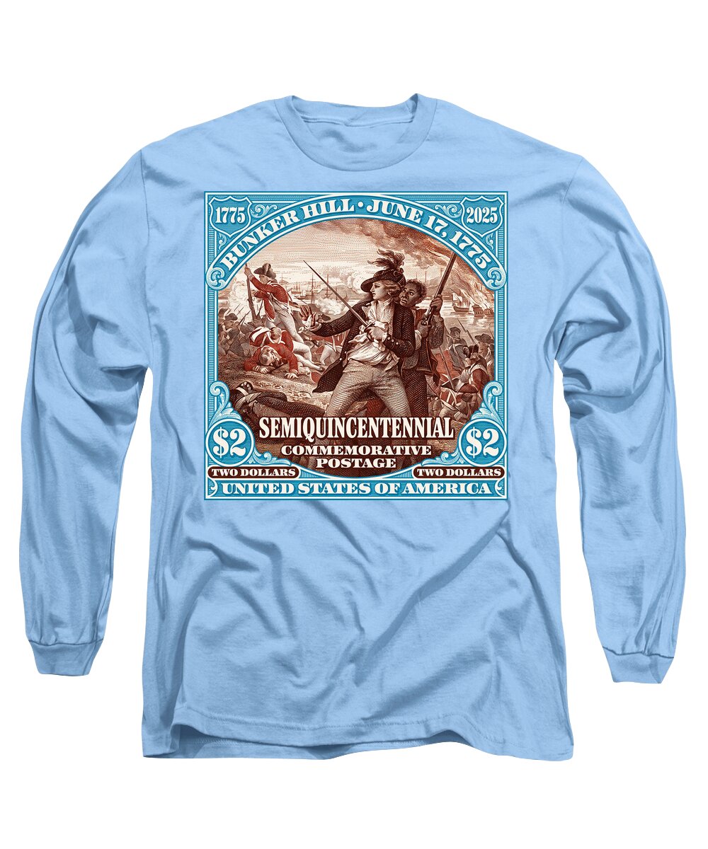 Bunker Hill $2 1 - Long Sleeve T-Shirt