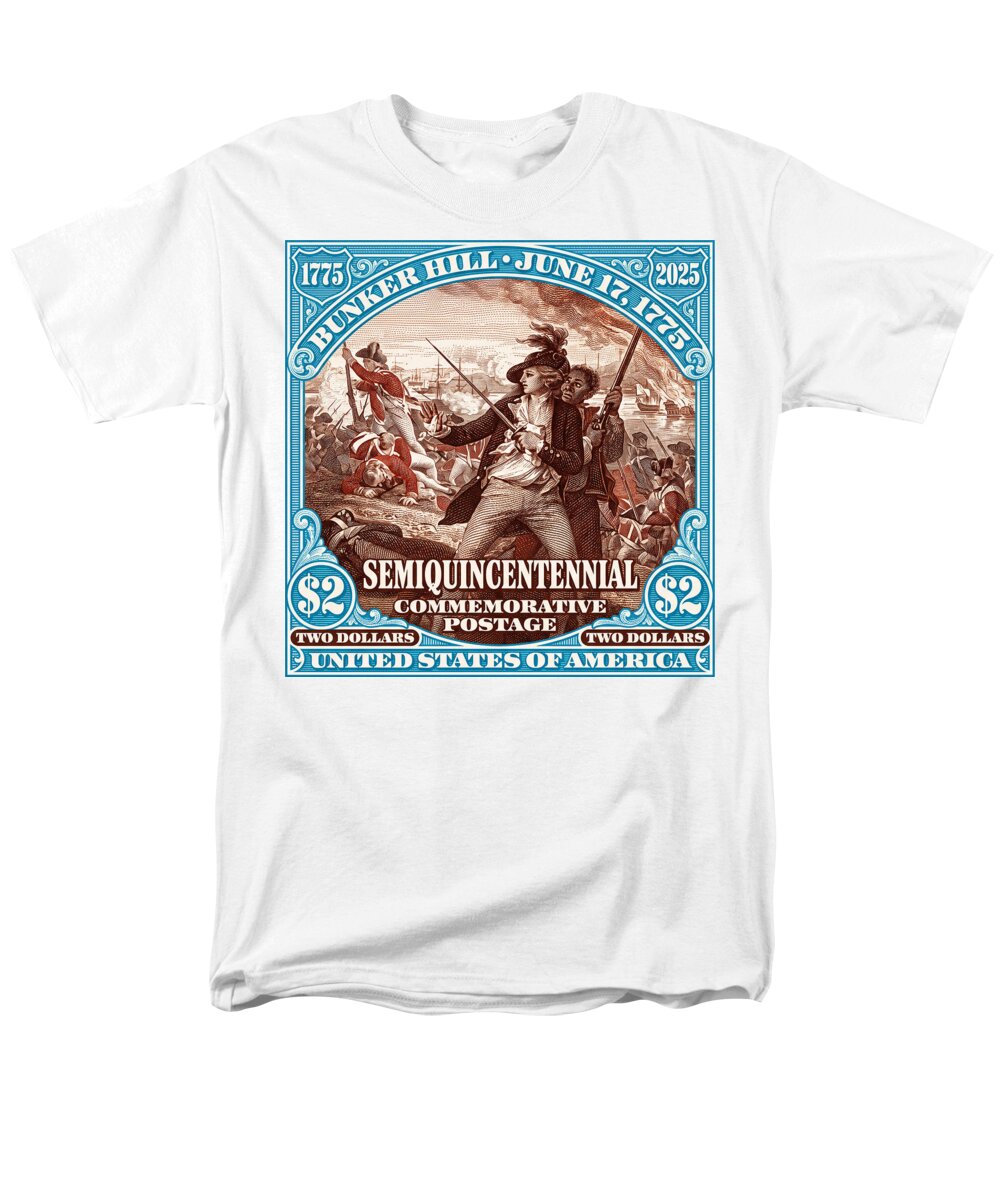 Bunker Hill $2 - Men's T-Shirt  (Regular Fit)