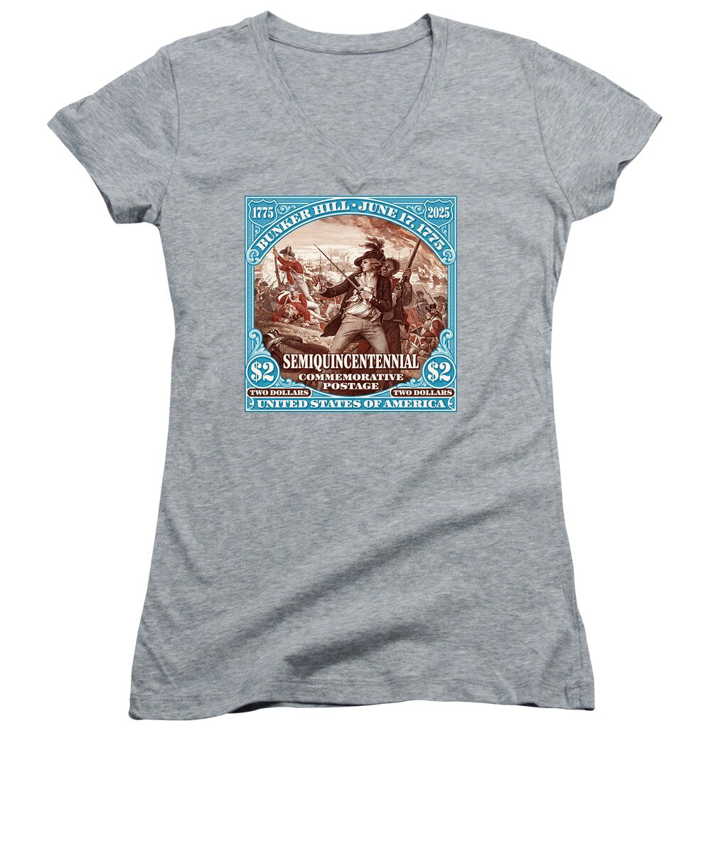 Bunker Hill $2 - Women's V-Neck