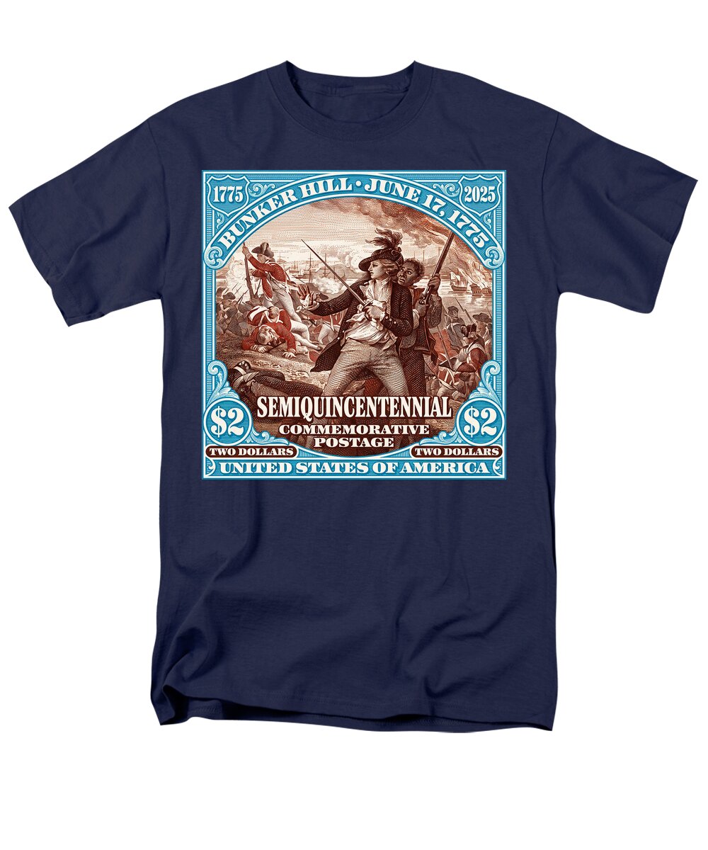 Bunker Hill $2 - Men's T-Shirt  (Regular Fit)