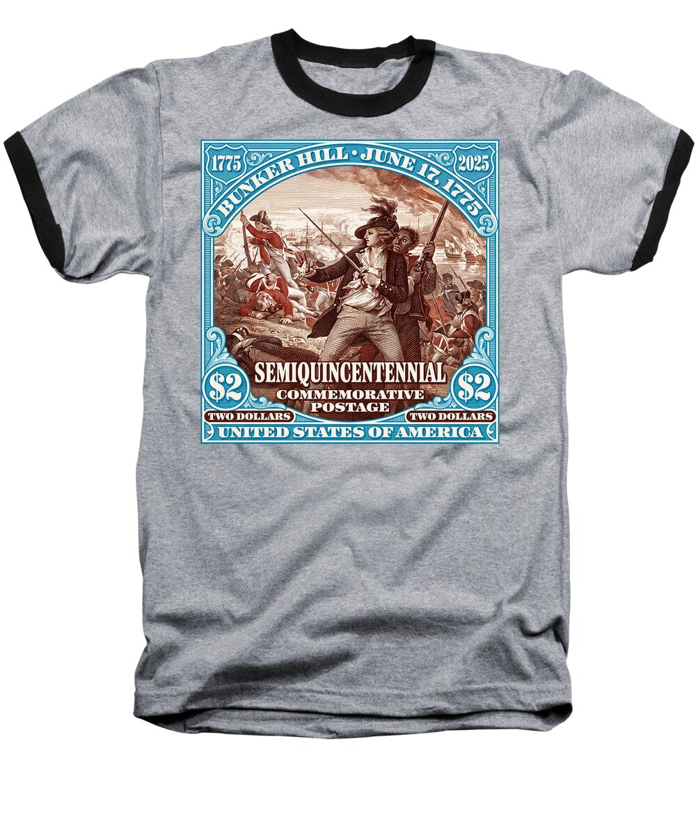 Bunker Hill $2 - Baseball T-Shirt
