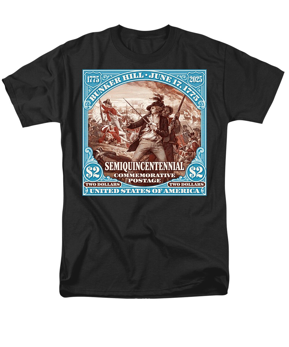 Bunker Hill $2 - Men's T-Shirt  (Regular Fit)