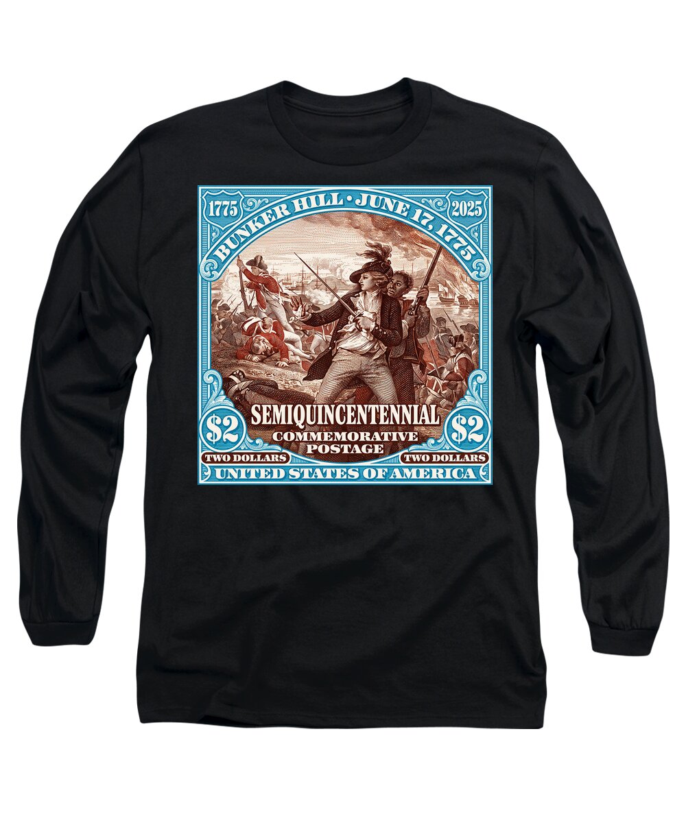 Bunker Hill $2 1 - Long Sleeve T-Shirt