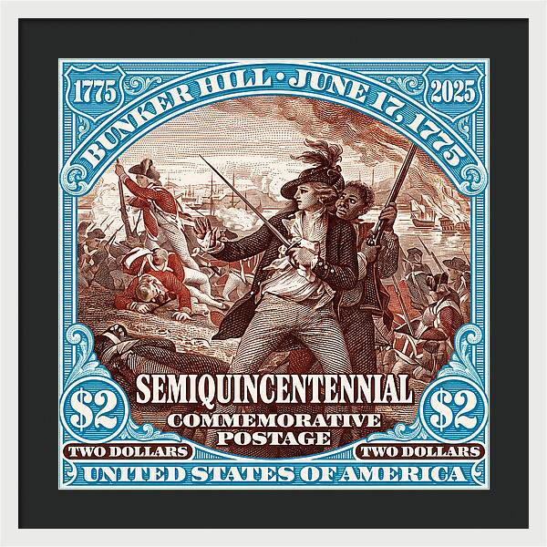 Bunker Hill $2 1 - Framed Print