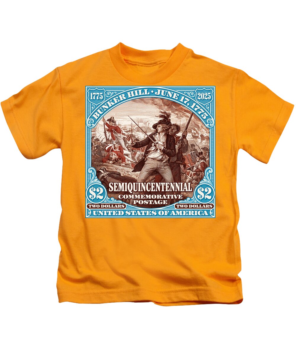 Bunker Hill $2 - Kids T-Shirt