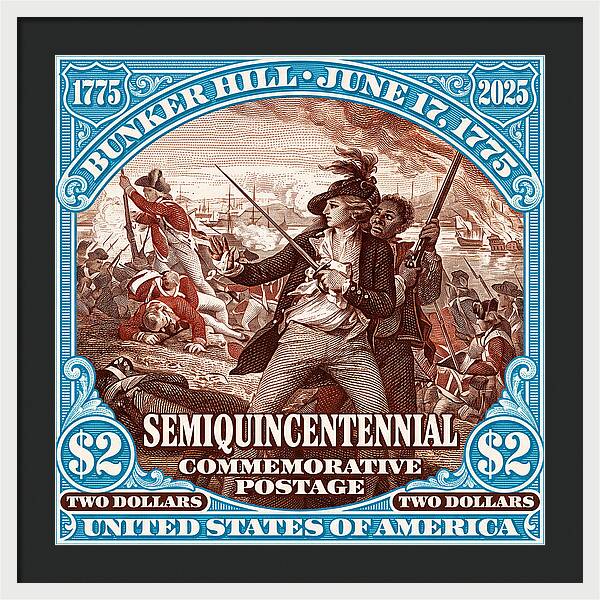 Bunker Hill $2 1 - Framed Print