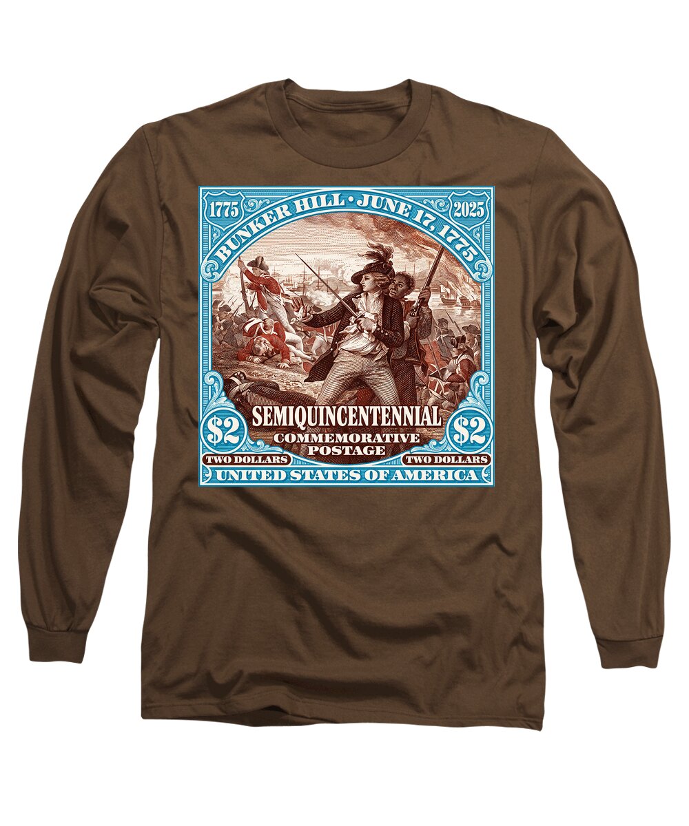 Bunker Hill $2 1 - Long Sleeve T-Shirt