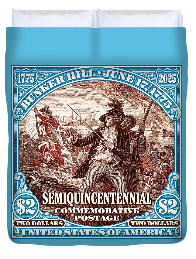 Bunker Hill $2 1 - Duvet Cover