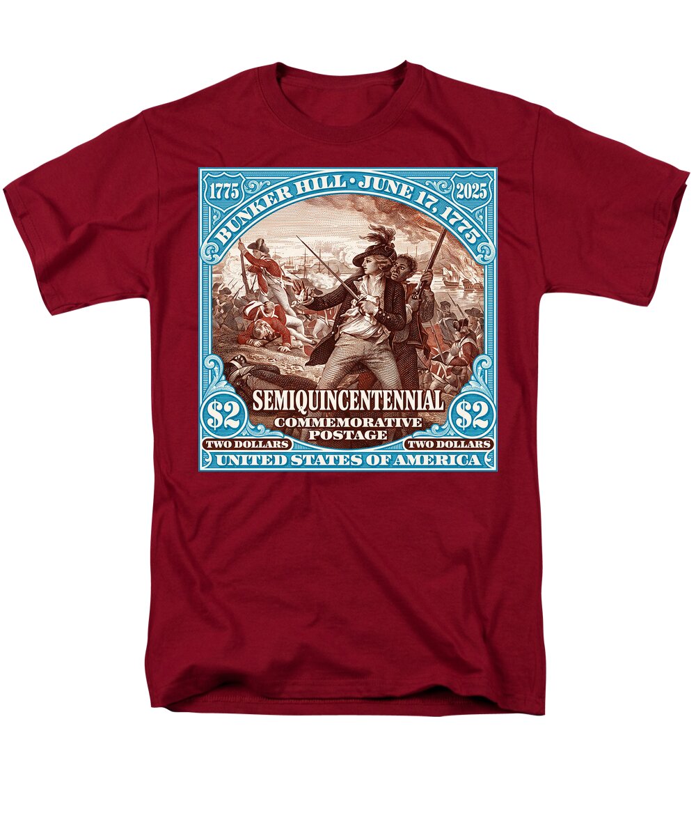 Bunker Hill $2 - Men's T-Shirt  (Regular Fit)