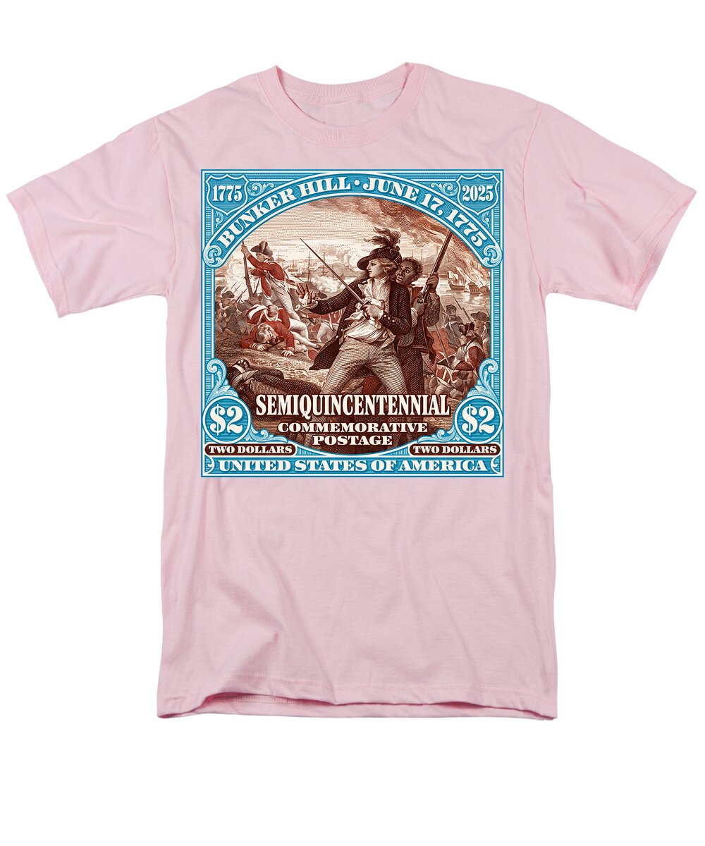Bunker Hill $2 1 - Men's T-Shirt  (Regular Fit)