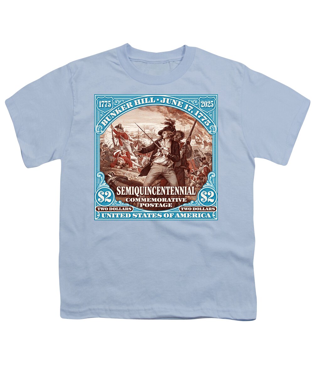 Bunker Hill $2 1 - Youth T-Shirt