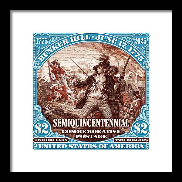 Bunker Hill $2 1 - Framed Print