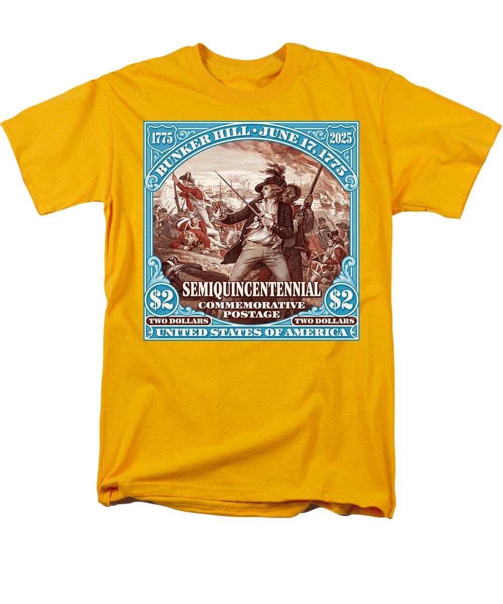 Bunker Hill $2 - Men's T-Shirt  (Regular Fit)