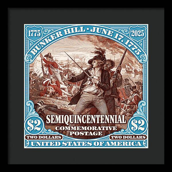 Bunker Hill $2 1 - Framed Print