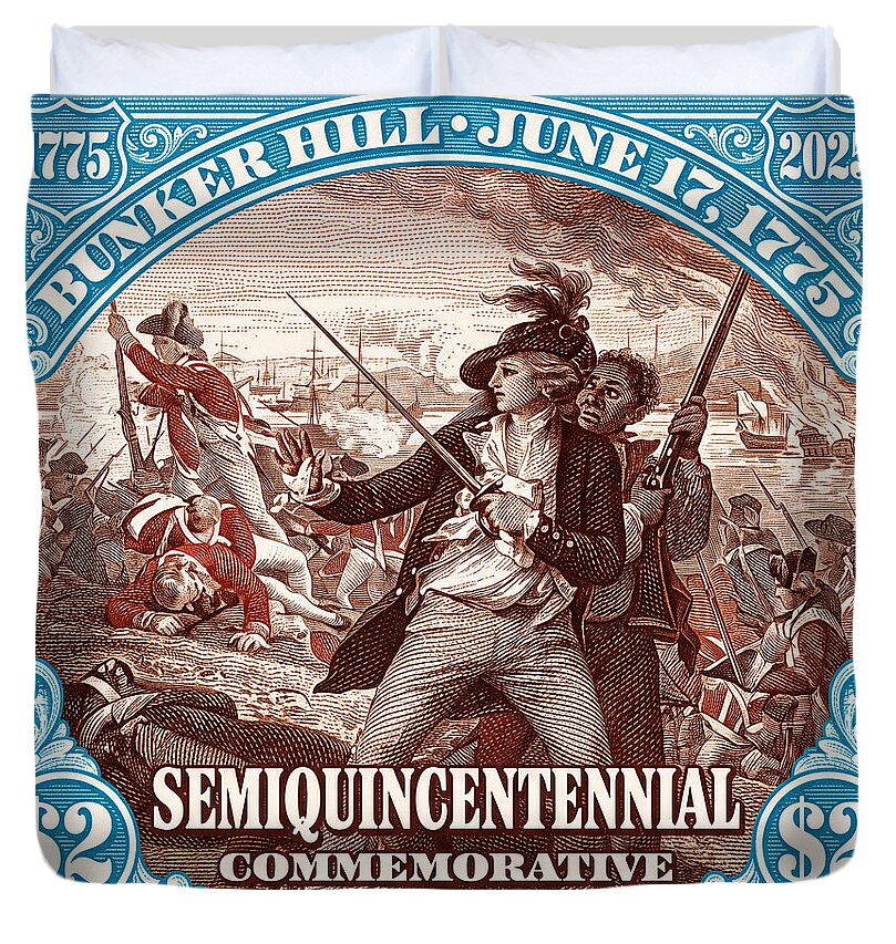 Bunker Hill $2 1 - Duvet Cover