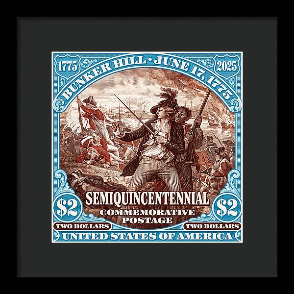 Bunker Hill $2 1 - Framed Print