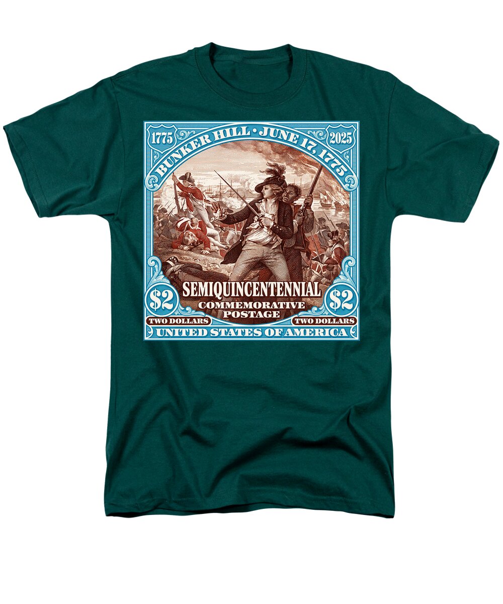 Bunker Hill $2 - Men's T-Shirt  (Regular Fit)