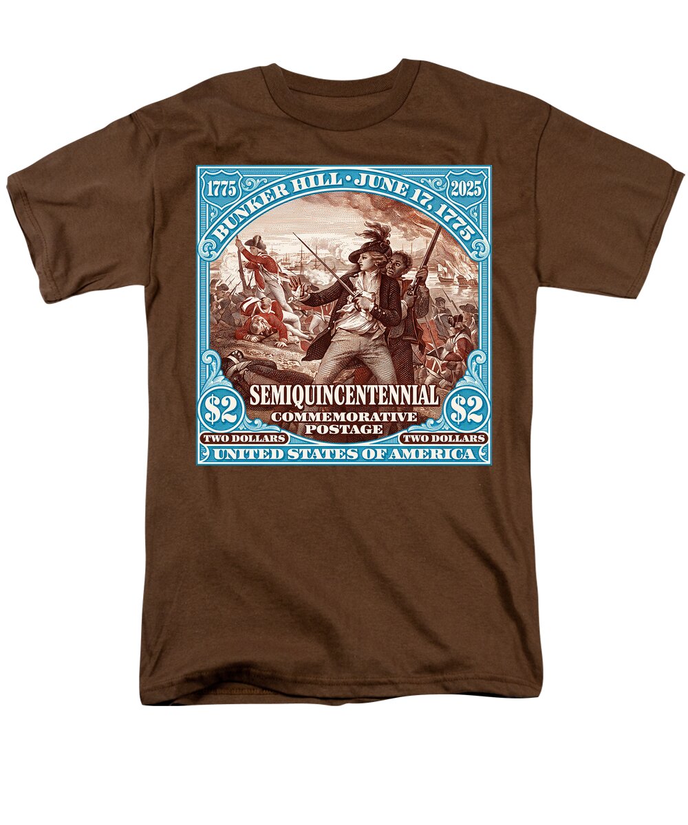 Bunker Hill $2 1 - Men's T-Shirt  (Regular Fit)
