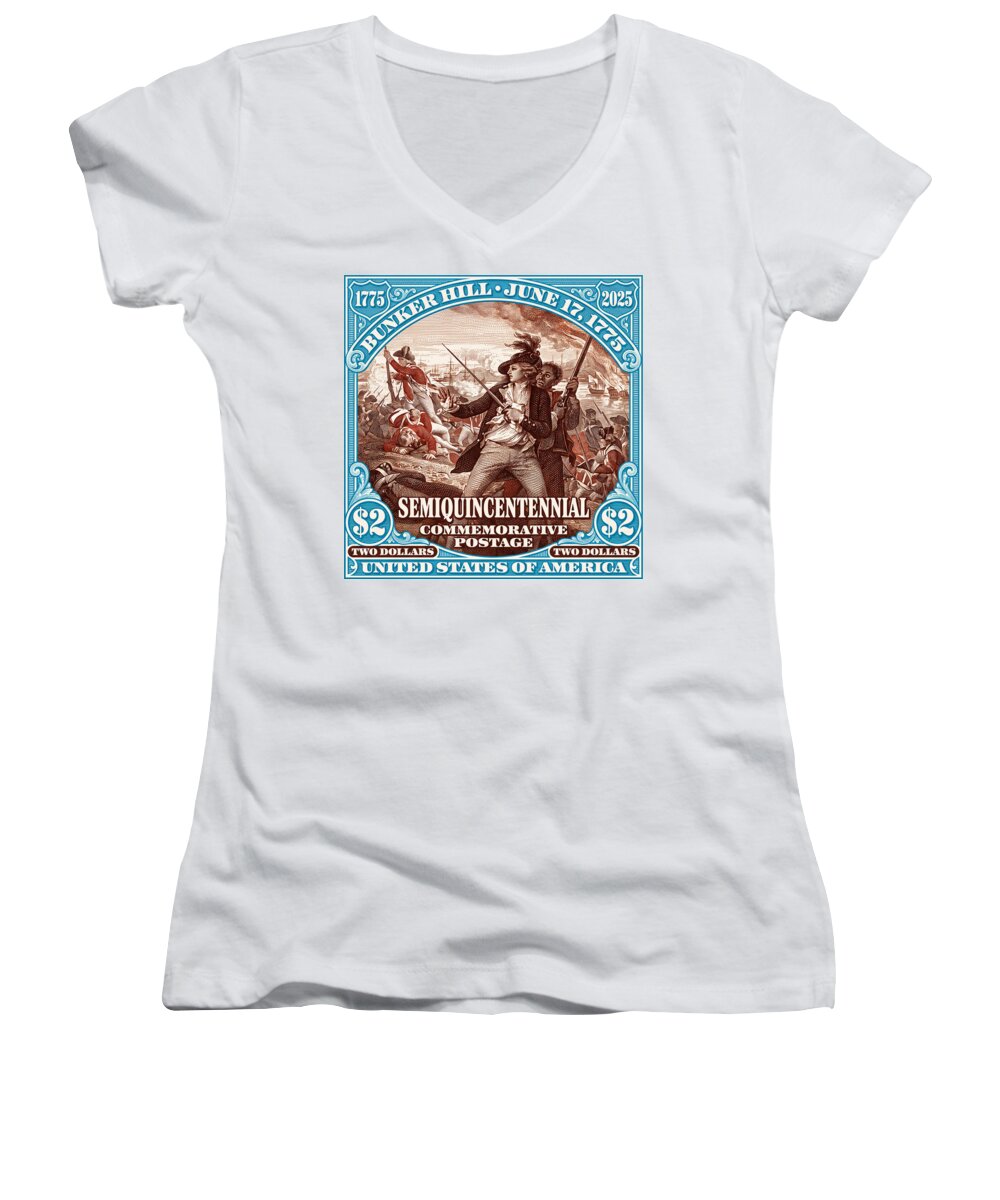 Bunker Hill $2 1 - Women's V-Neck