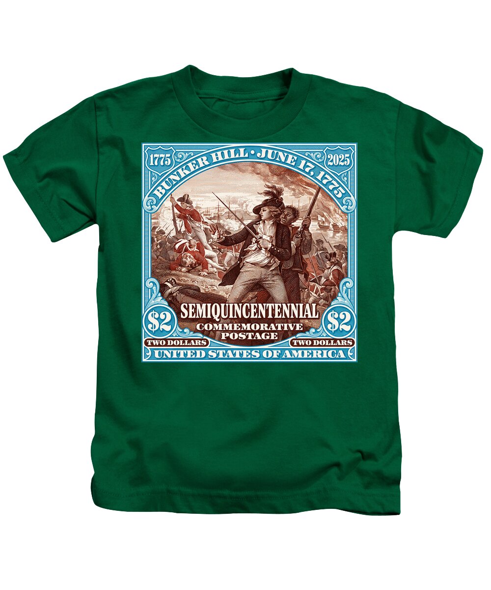 Bunker Hill $2 - Kids T-Shirt