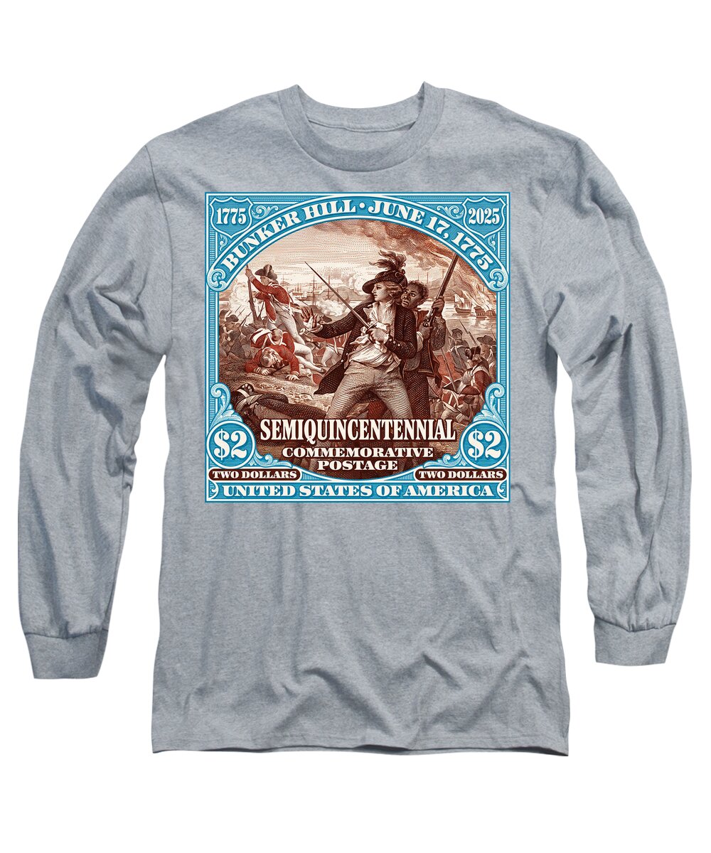 Bunker Hill $2 - Long Sleeve T-Shirt