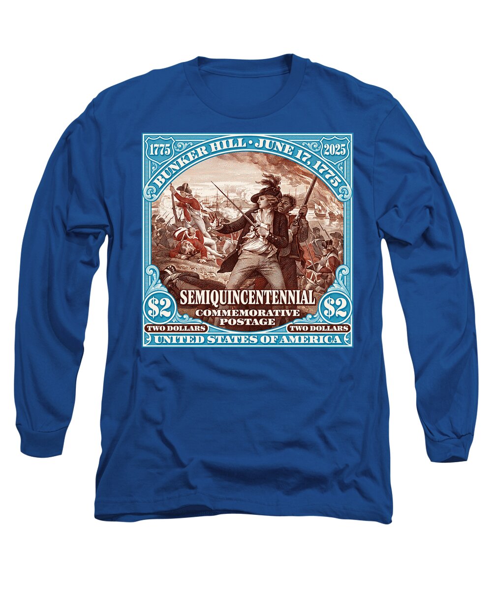 Bunker Hill $2 1 - Long Sleeve T-Shirt