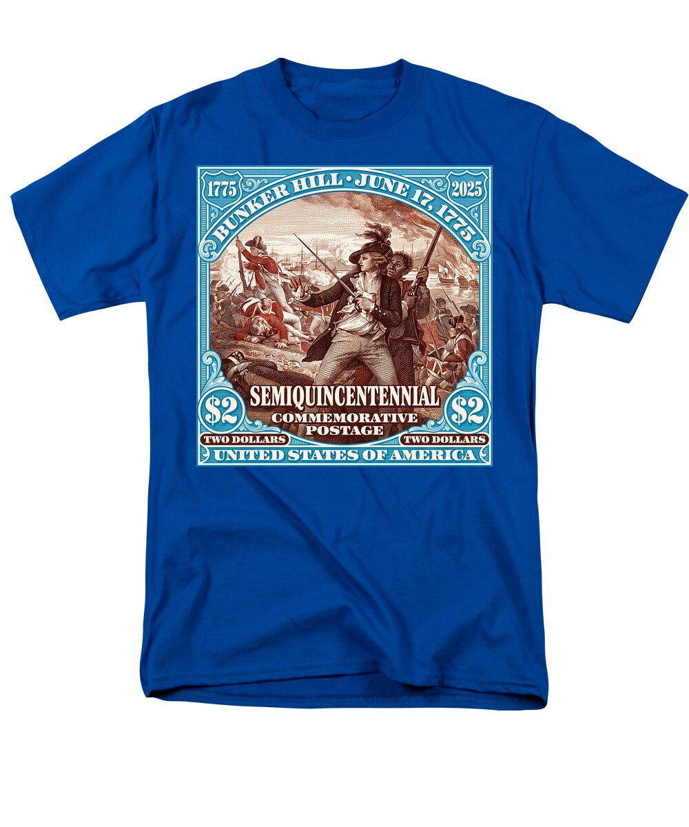 Bunker Hill $2 1 - Men's T-Shirt  (Regular Fit)