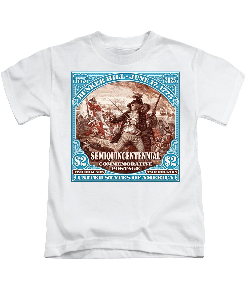 Bunker Hill $2 - Kids T-Shirt