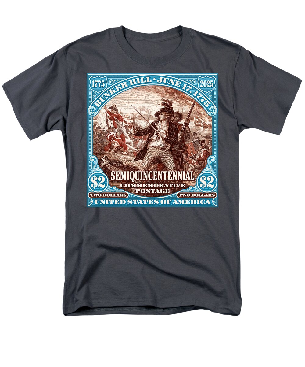 Bunker Hill $2 1 - Men's T-Shirt  (Regular Fit)