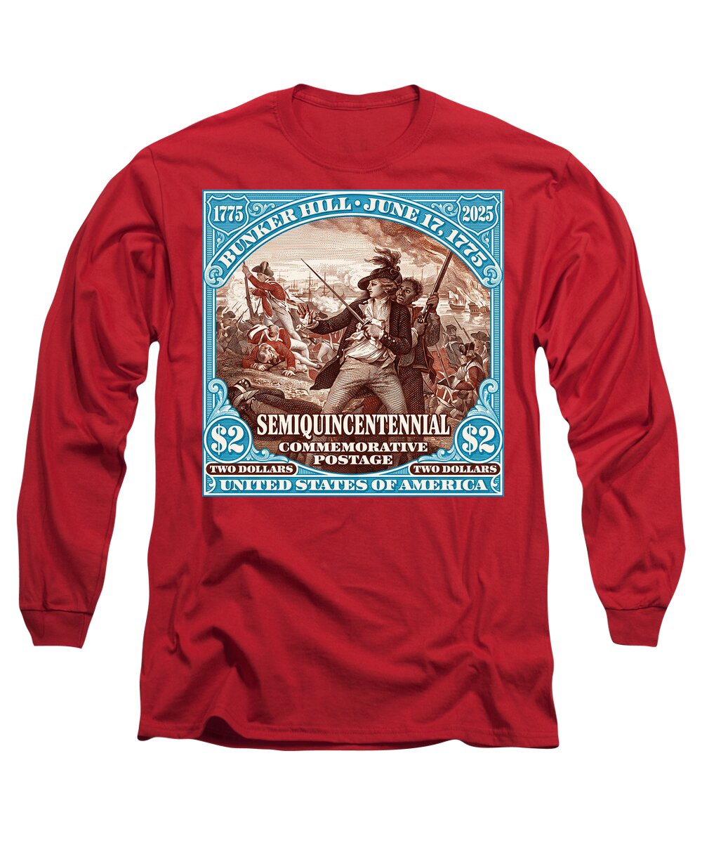 Bunker Hill $2 1 - Long Sleeve T-Shirt
