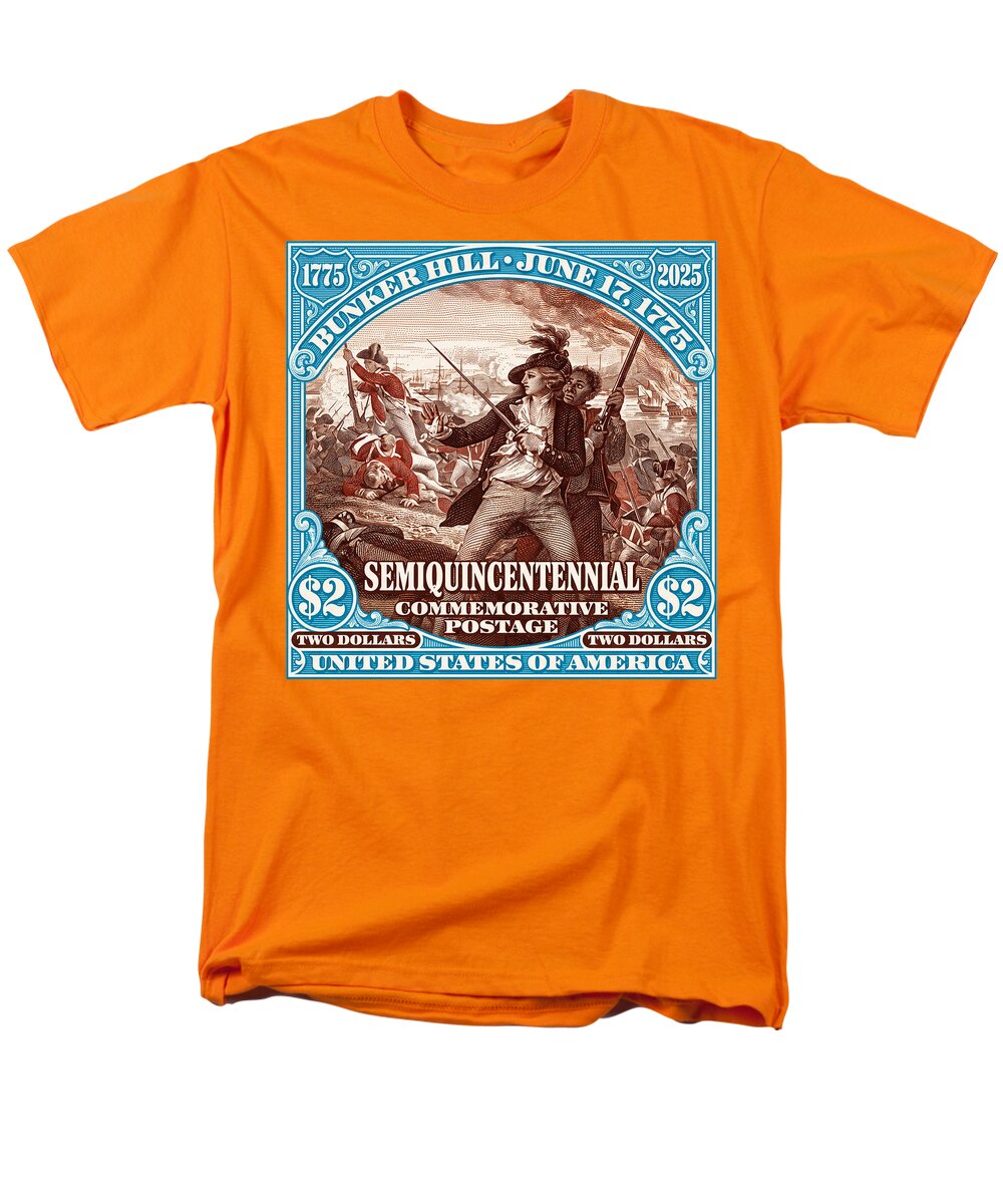 Bunker Hill $2 - Men's T-Shirt  (Regular Fit)