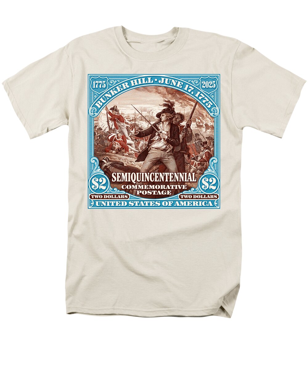 Bunker Hill $2 - Men's T-Shirt  (Regular Fit)