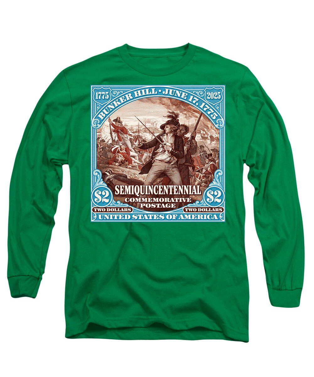 Bunker Hill $2 1 - Long Sleeve T-Shirt