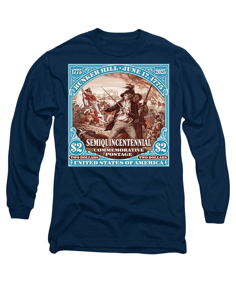 Bunker Hill $2 1 - Long Sleeve T-Shirt
