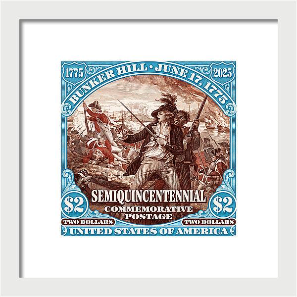 Bunker Hill $2 1 - Framed Print