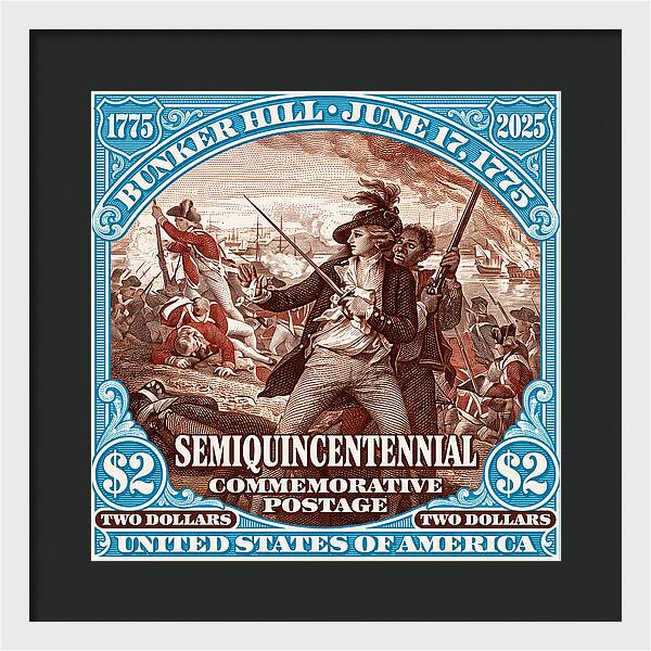 Bunker Hill $2 1 - Framed Print