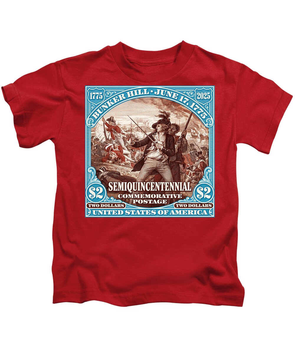 Bunker Hill $2 - Kids T-Shirt