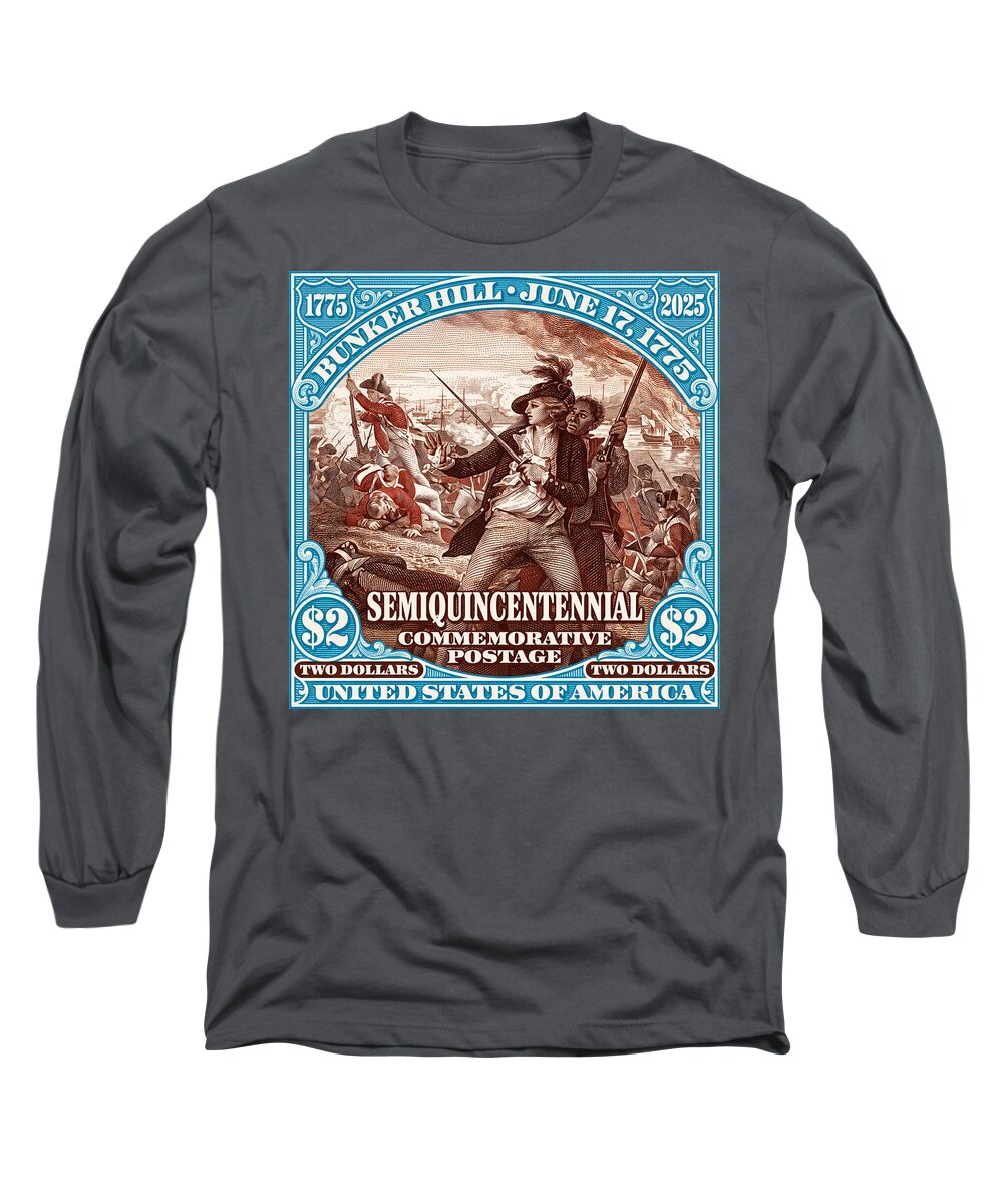 Bunker Hill $2 1 - Long Sleeve T-Shirt