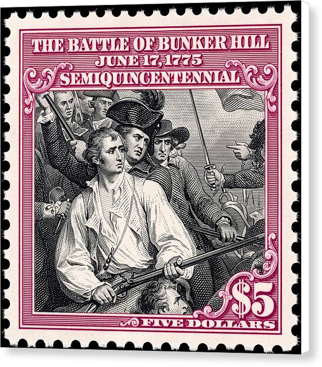 Bunker Hill $5 - Canvas Print