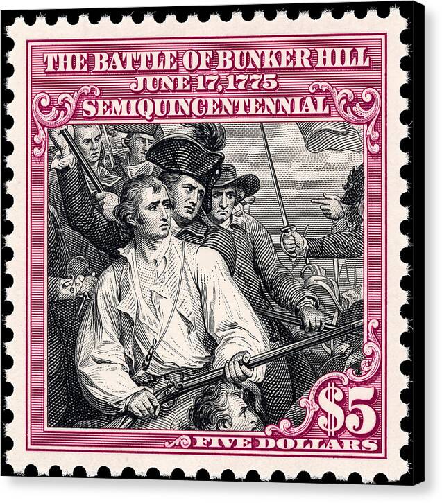 Bunker Hill $5 - Canvas Print