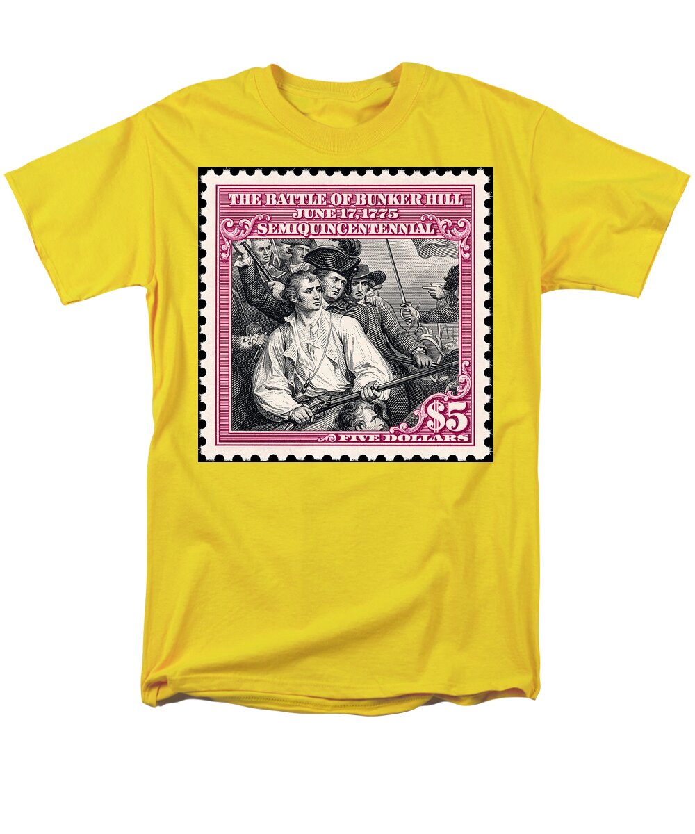 Bunker Hill $5 - Men's T-Shirt  (Regular Fit)