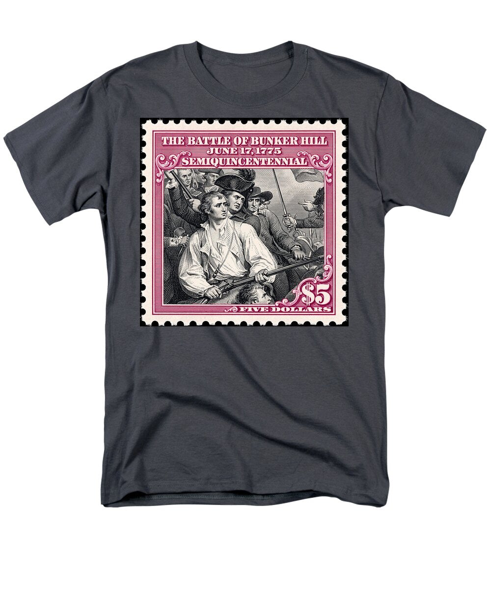 Bunker Hill $5 - Men's T-Shirt  (Regular Fit)