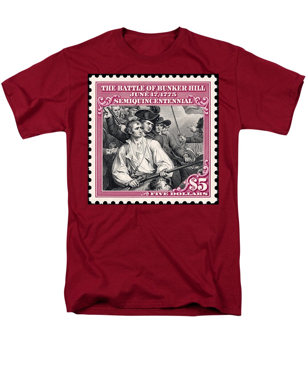 Bunker Hill $5 - Men's T-Shirt  (Regular Fit)