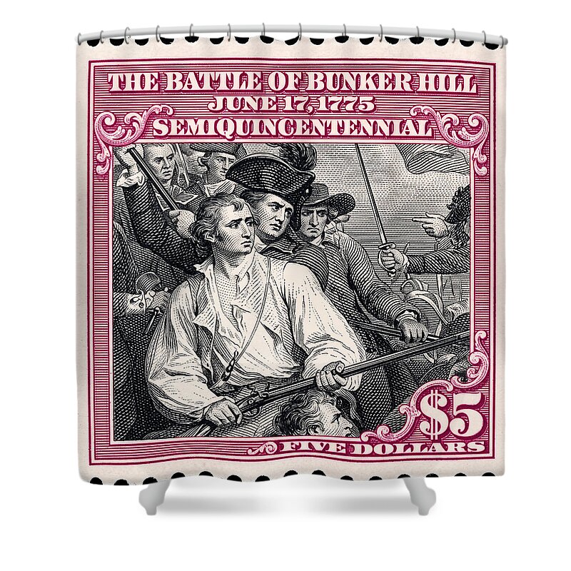 Bunker Hill $5 - Shower Curtain