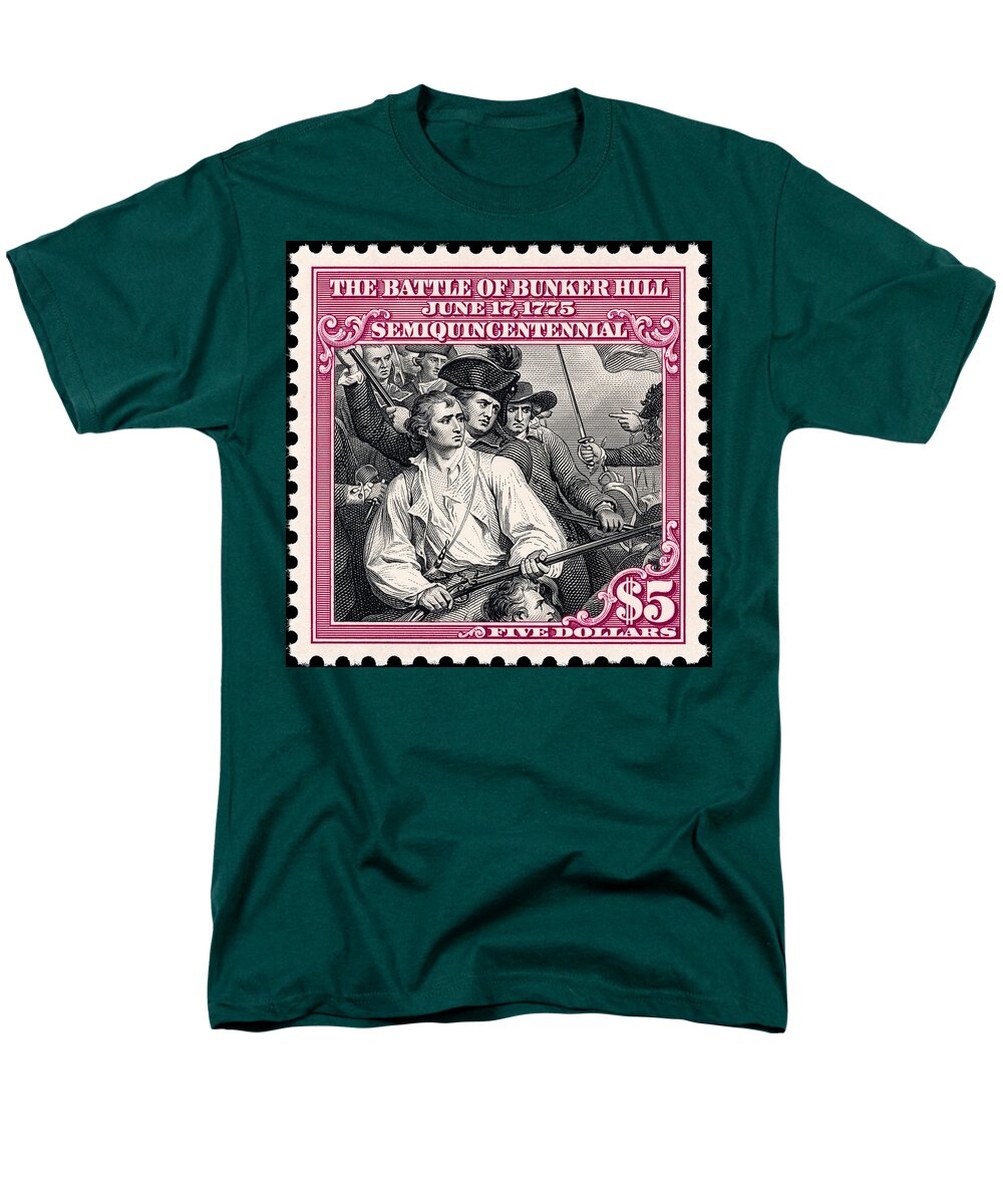 Bunker Hill $5 - Men's T-Shirt  (Regular Fit)