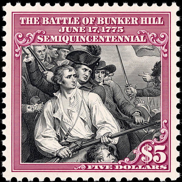 Bunker Hill $5 - Art Print