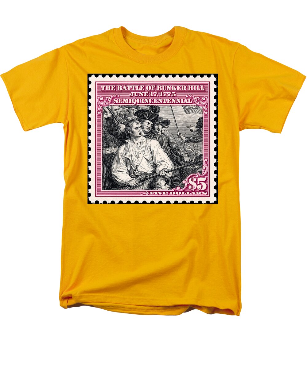 Bunker Hill $5 - Men's T-Shirt  (Regular Fit)